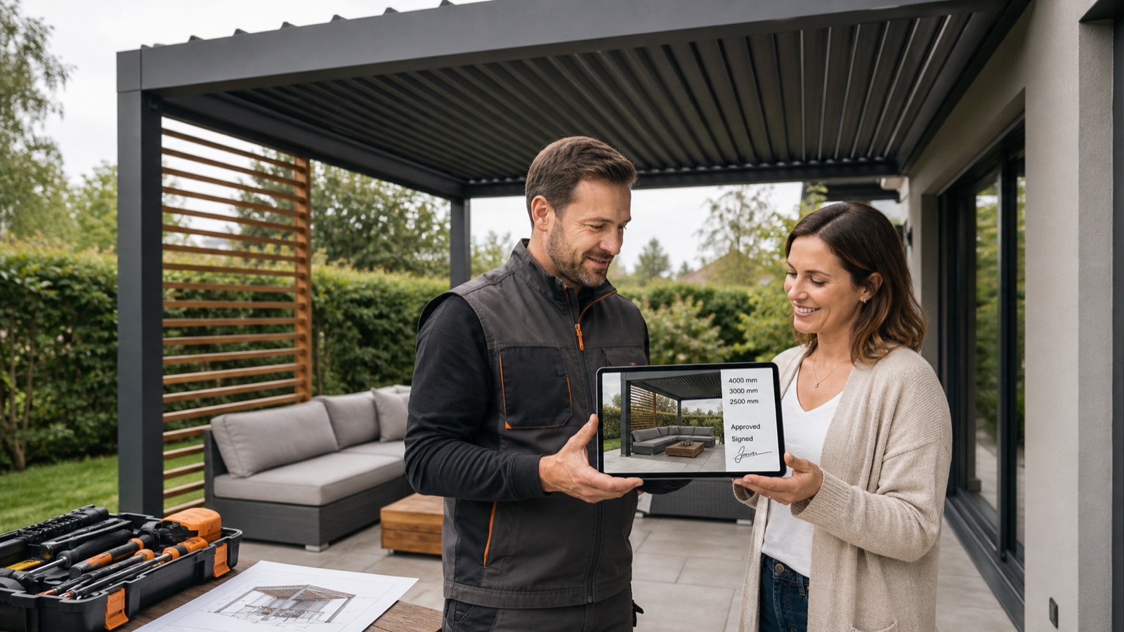 Pergola-Konfigurator für Leipzig: 3D, Preis und Montage in einem Projekt