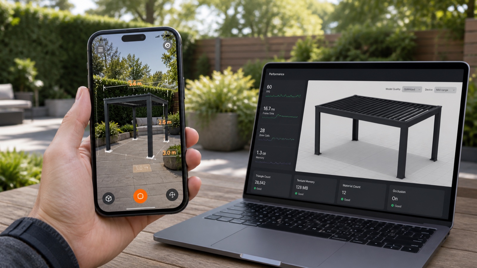 Pergola-Konfigurator für Münster: 3D, Preis und Montage in einem Projekt