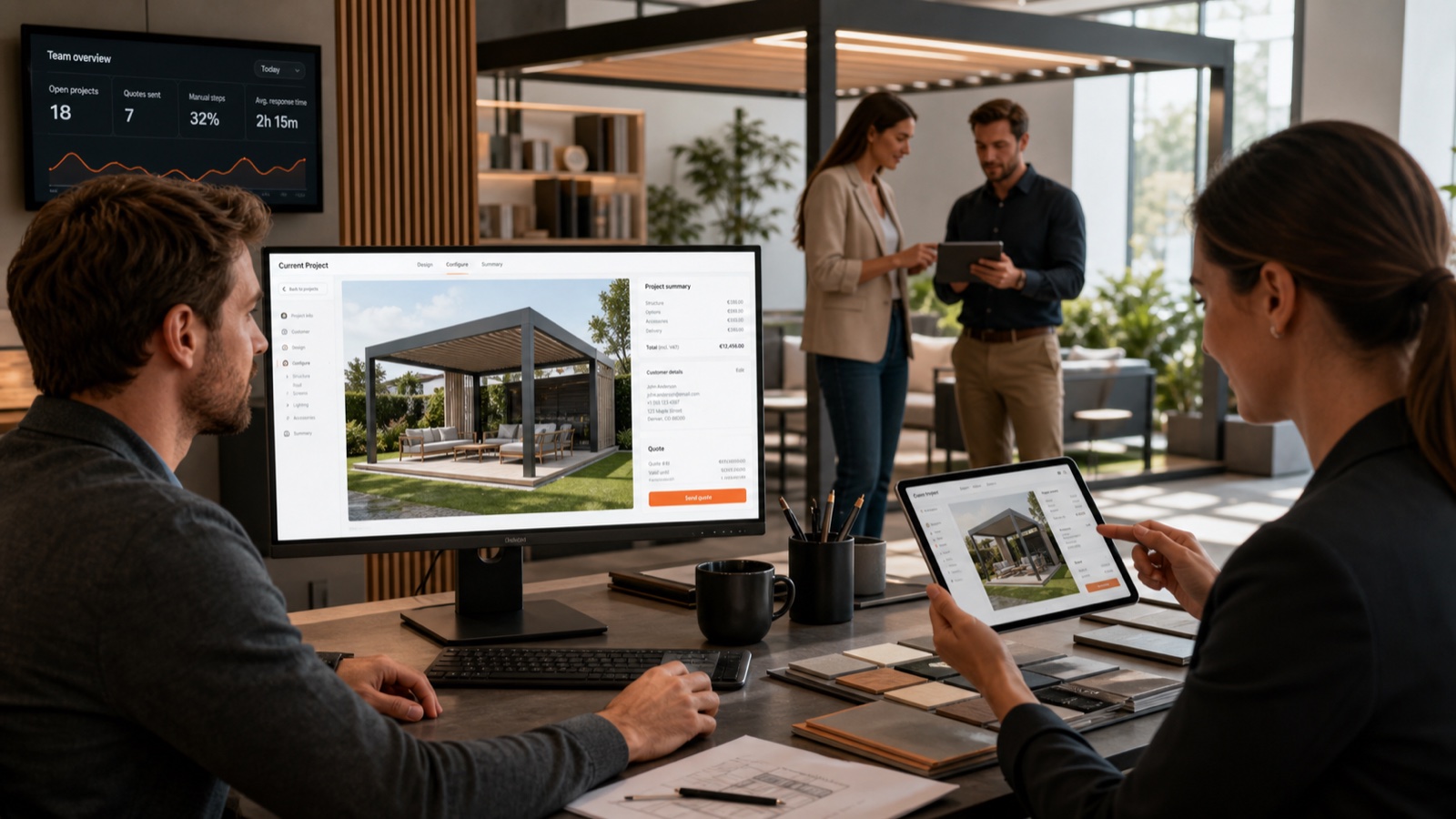 Pergola-Konfigurator für Berlin: 3D, Preis und Montage in einem Projekt