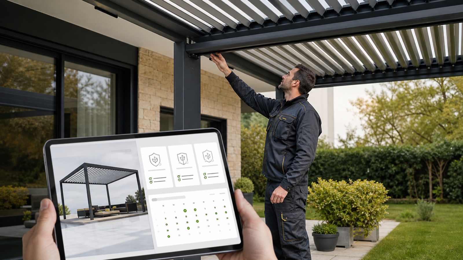 Pergola-Konfigurator für Thüringen: regional verkaufen und montieren