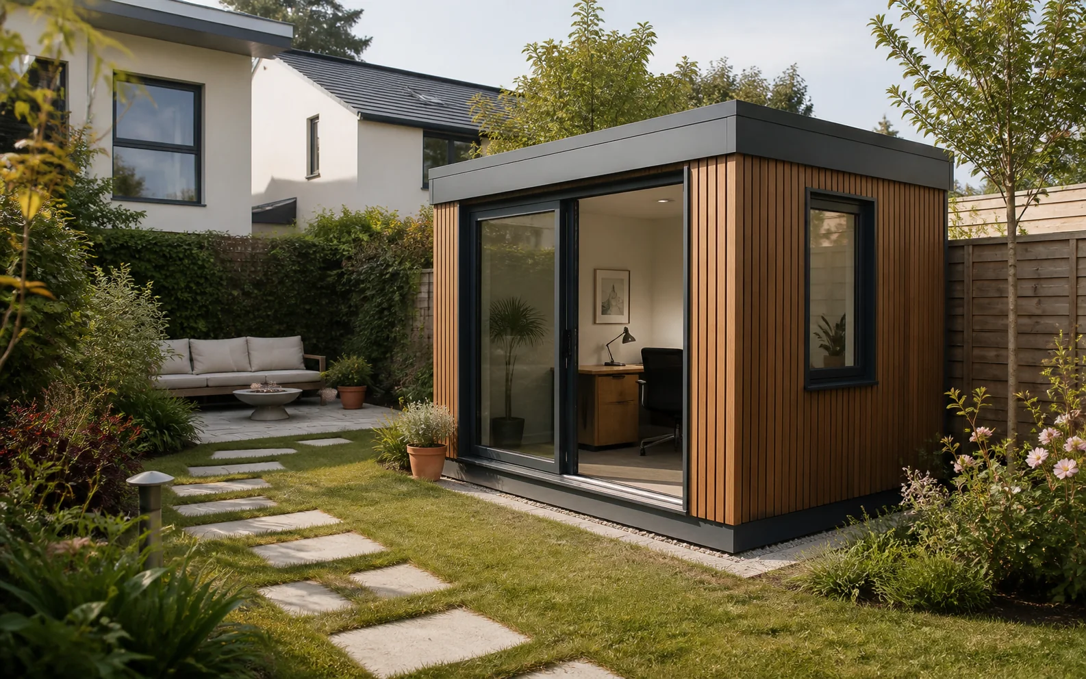 3D-Ansicht eines konfigurierbaren Produkts (Gartenzimmer) zu Vereinigtes Königreich: Gartenzimmer-Konfiguratoren, individuelle Software und Einführung.